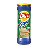 Lay's Stax sour cream & onion potato crisps Full-Size Picture